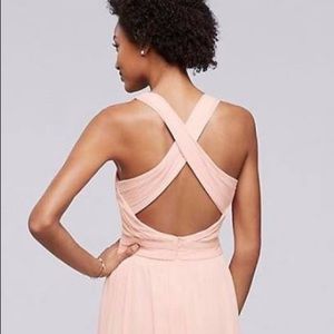 David’s bridal bridesmaid dress